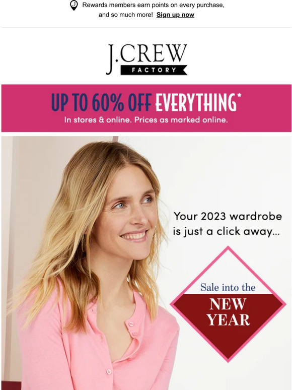 J.Crew Factory EXTRA 23 off to celebrate 2023?! We HAD to... Milled