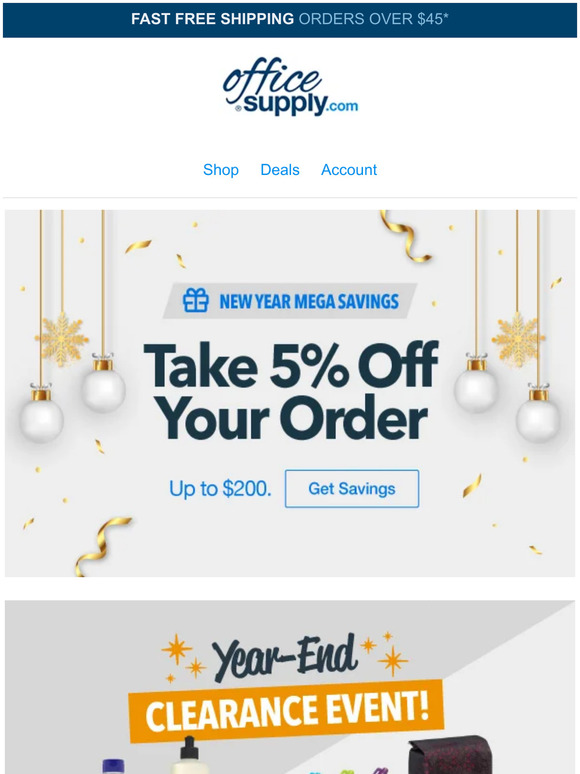 ❗Shop Our End-of-Year CLEARANCE Deals Before They Disappear❗