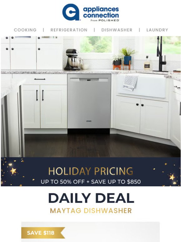 appliancesconnection 👌 Get your dishes sparkling with a Maytag
