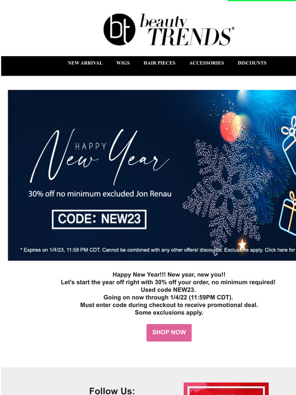 NEW YEAR, NEW YOU!!!