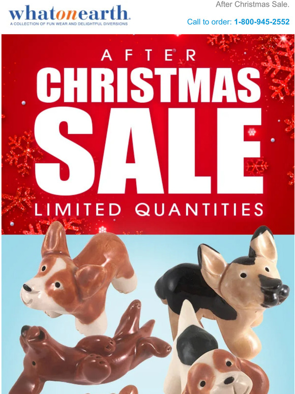 What on Earth Catalog Limited Inventory Special Markdowns Milled