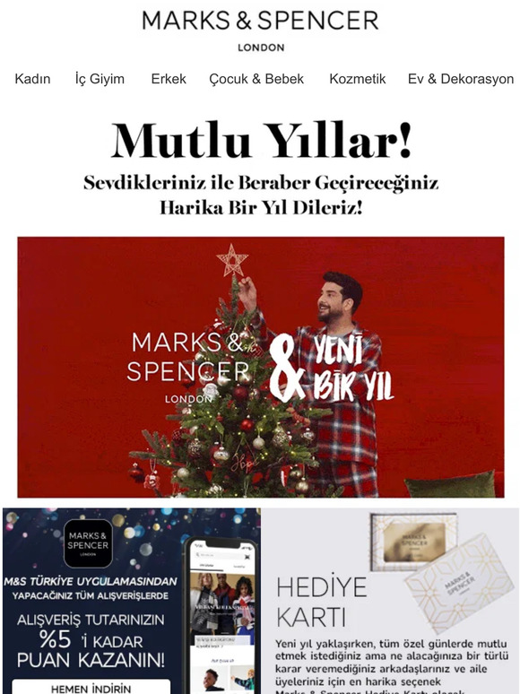 Marks & Spencer & Mutlu Bir Yıl 🎄🤍