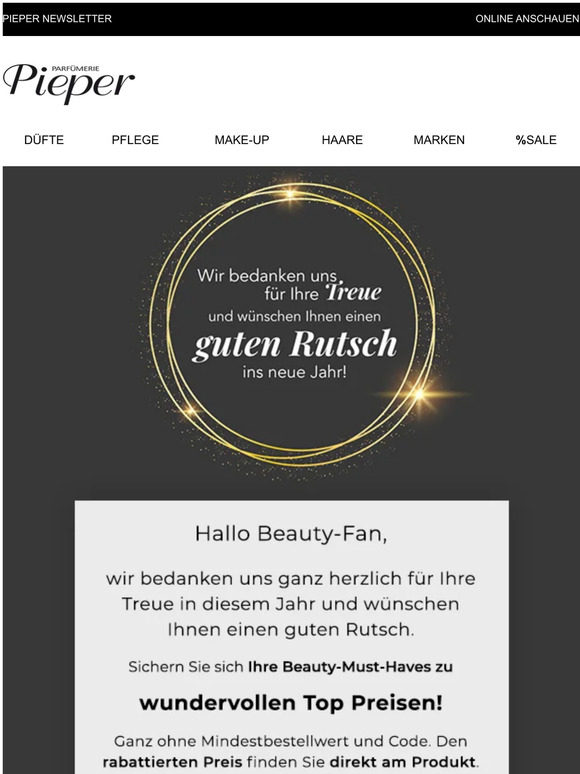 Vielen Dank für Ihre Treue!🥰