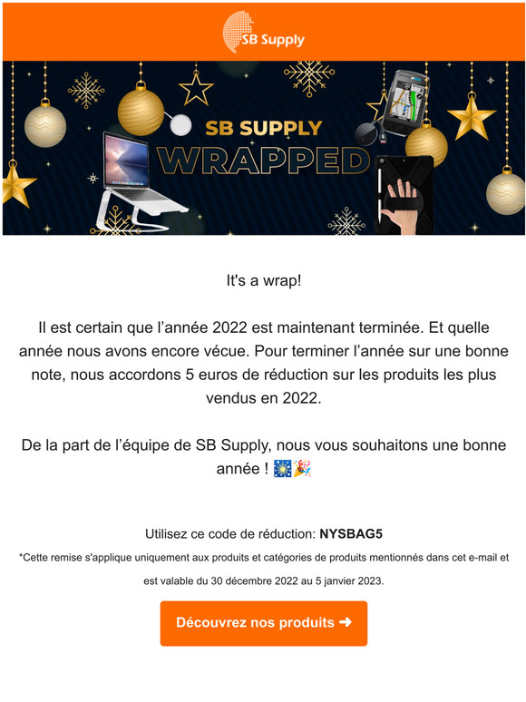 L'année 2022 est presque terminée! Consultez nos dernières actions 💫🎇
