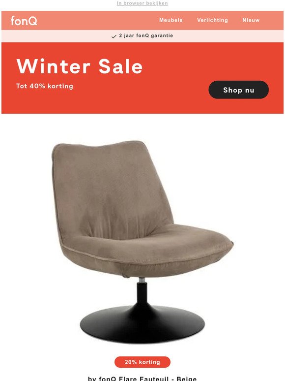 fonQ Winter Sale