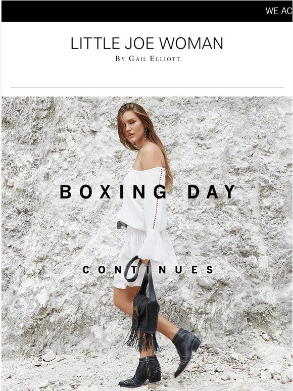 Boxing Day Continues.. Up To 75% Off