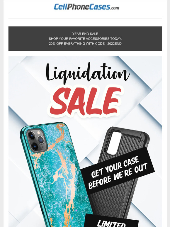 Liquidation Sale | Today Only Year End Sale