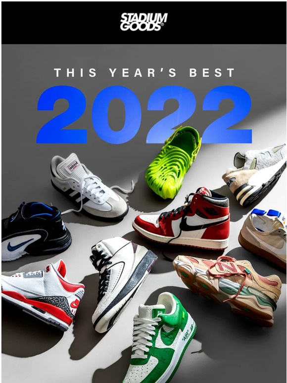Stadium Goods The Best Sneakers of 2022 Milled