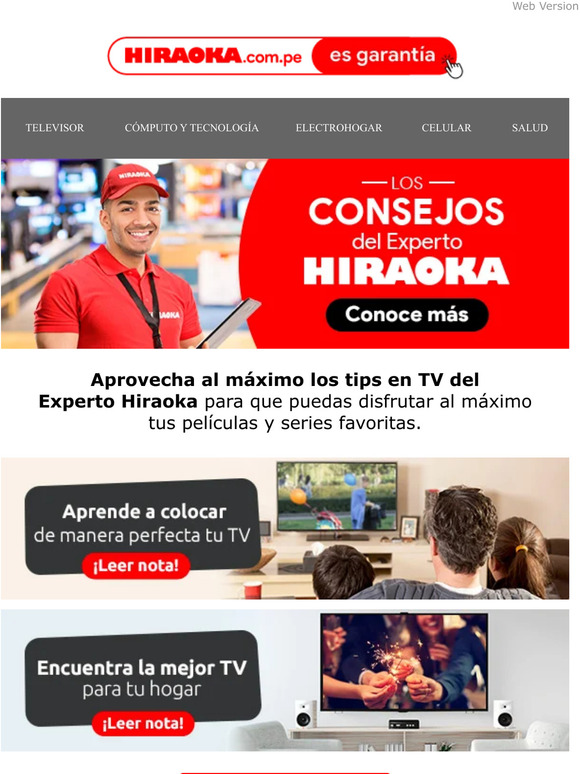 Hiraoka ¡conoce Con El Experto Hiraoka Increíbles Tips En Tv 🤯 Milled 7711