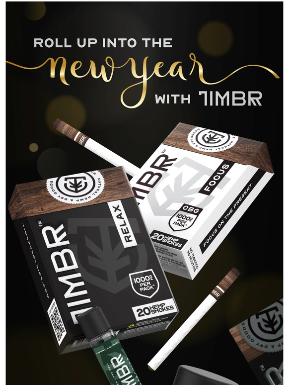Roll Up Into the New Year with TIMBR 🎇