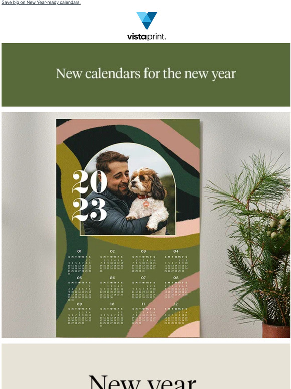 Welcome 2023 with up to 50% off wall calendars 🎉