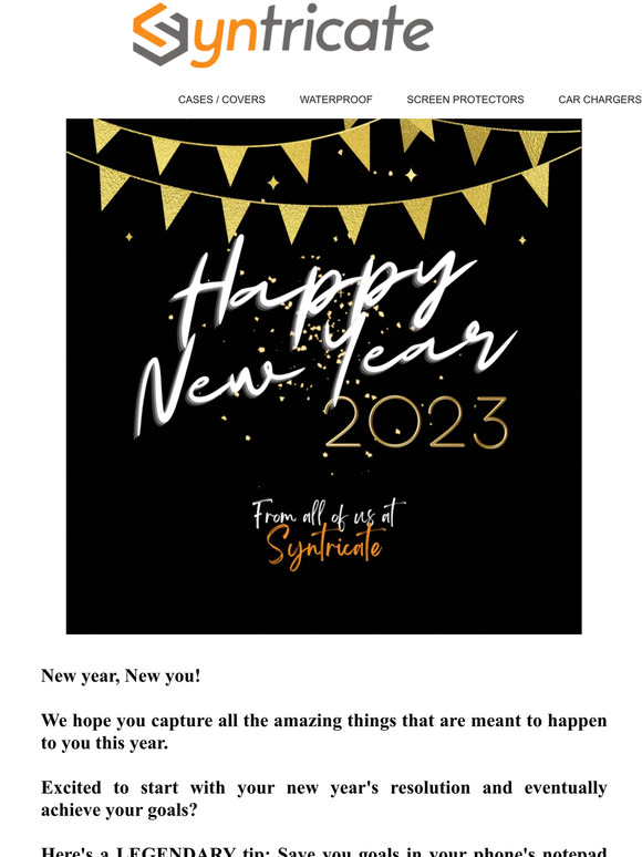 Happy New Year, ! 🎆