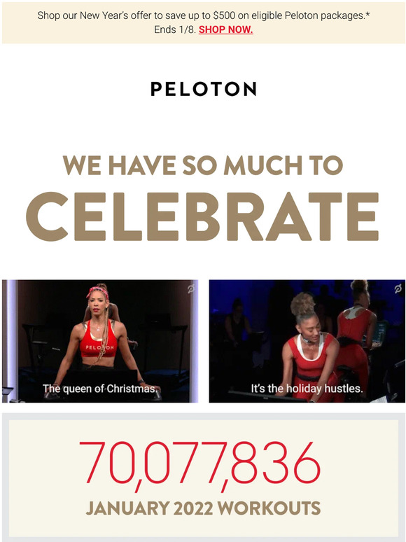Peloton Tread What 👏 a 👏 year 👏 Peloton Milled