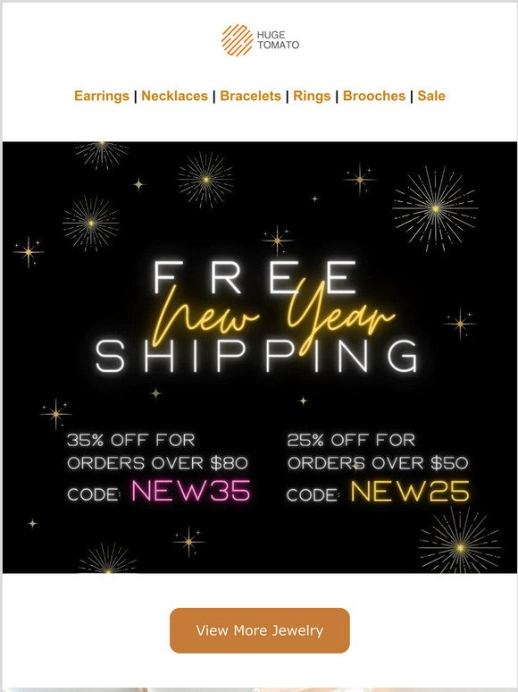 ⭐New Year free shipping for all orders