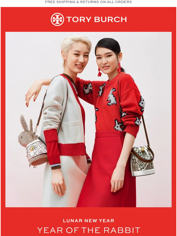 Tory Burch Introducing our Lunar New Year Collection Milled