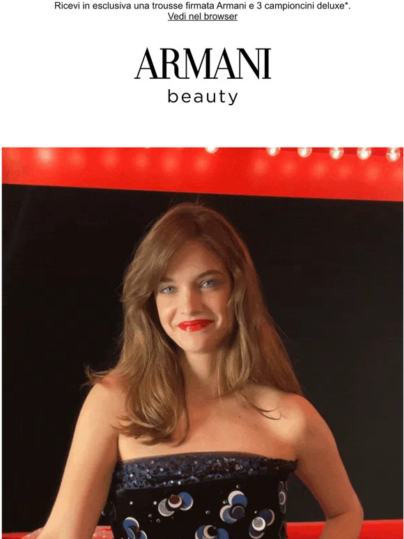 Armani beauty ti augura un buon anno nuovo 2023