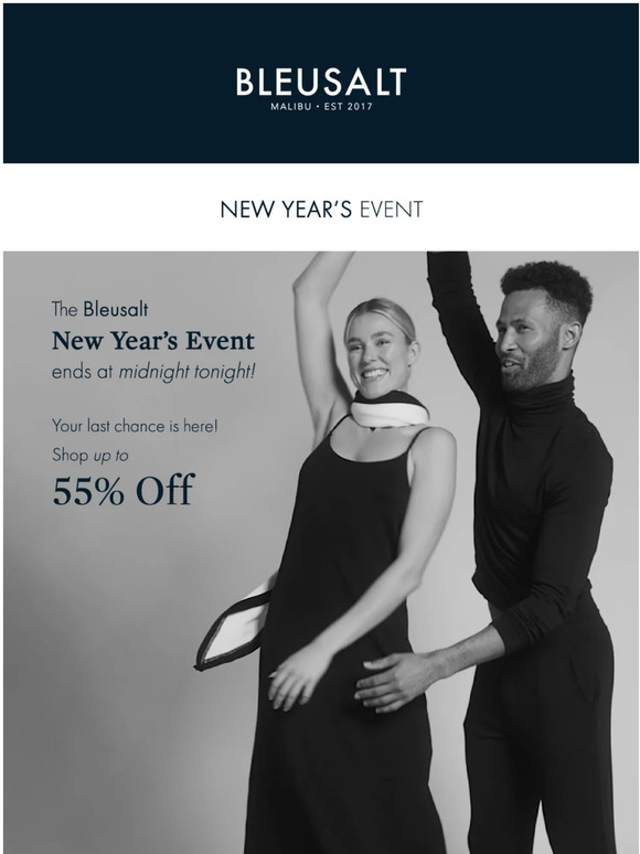 Last Chance to Shop Up to 55% OFF!