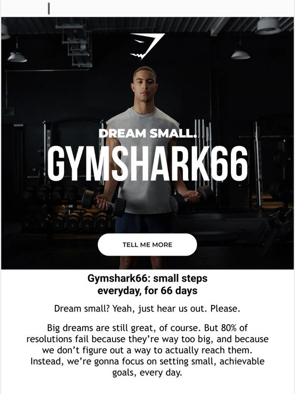 Gymshark Ready to change your life? Milled