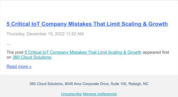 5 Critical IoT Company Mistakes That Limit Scaling & Growth