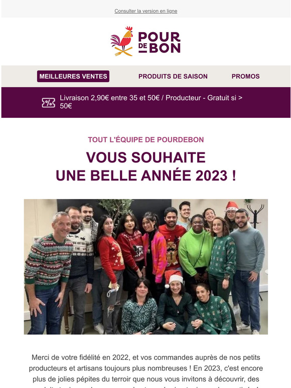 Une nouvelle année santé !