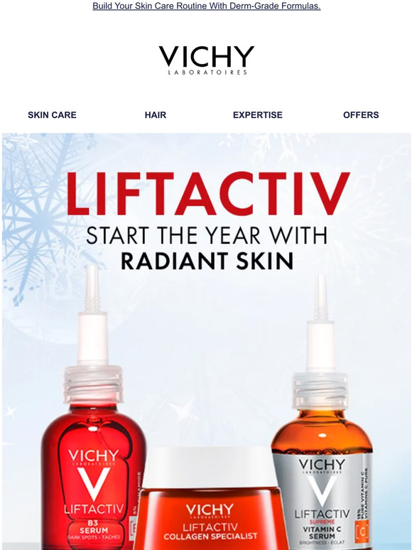 Vichy Canada Start The Year With Radiant Skin. Milled