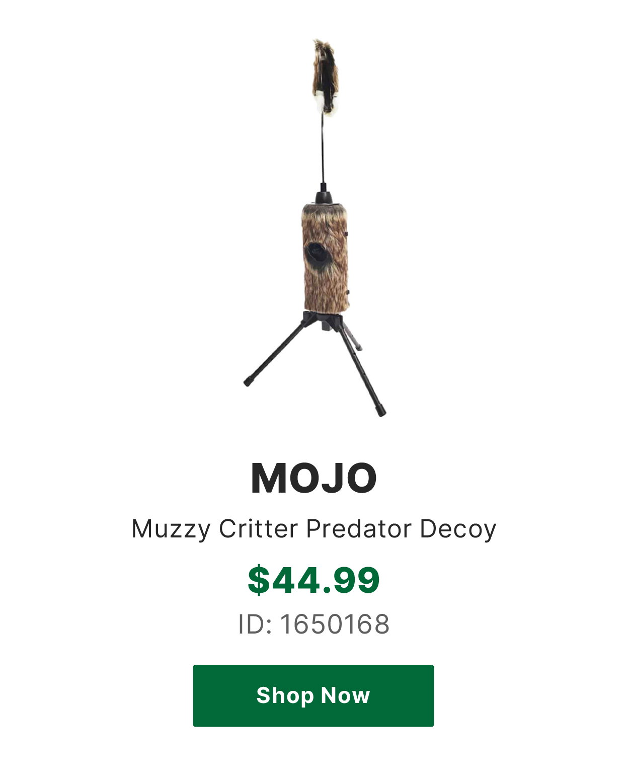 Mojo Muzzy Critter Predator Decoy