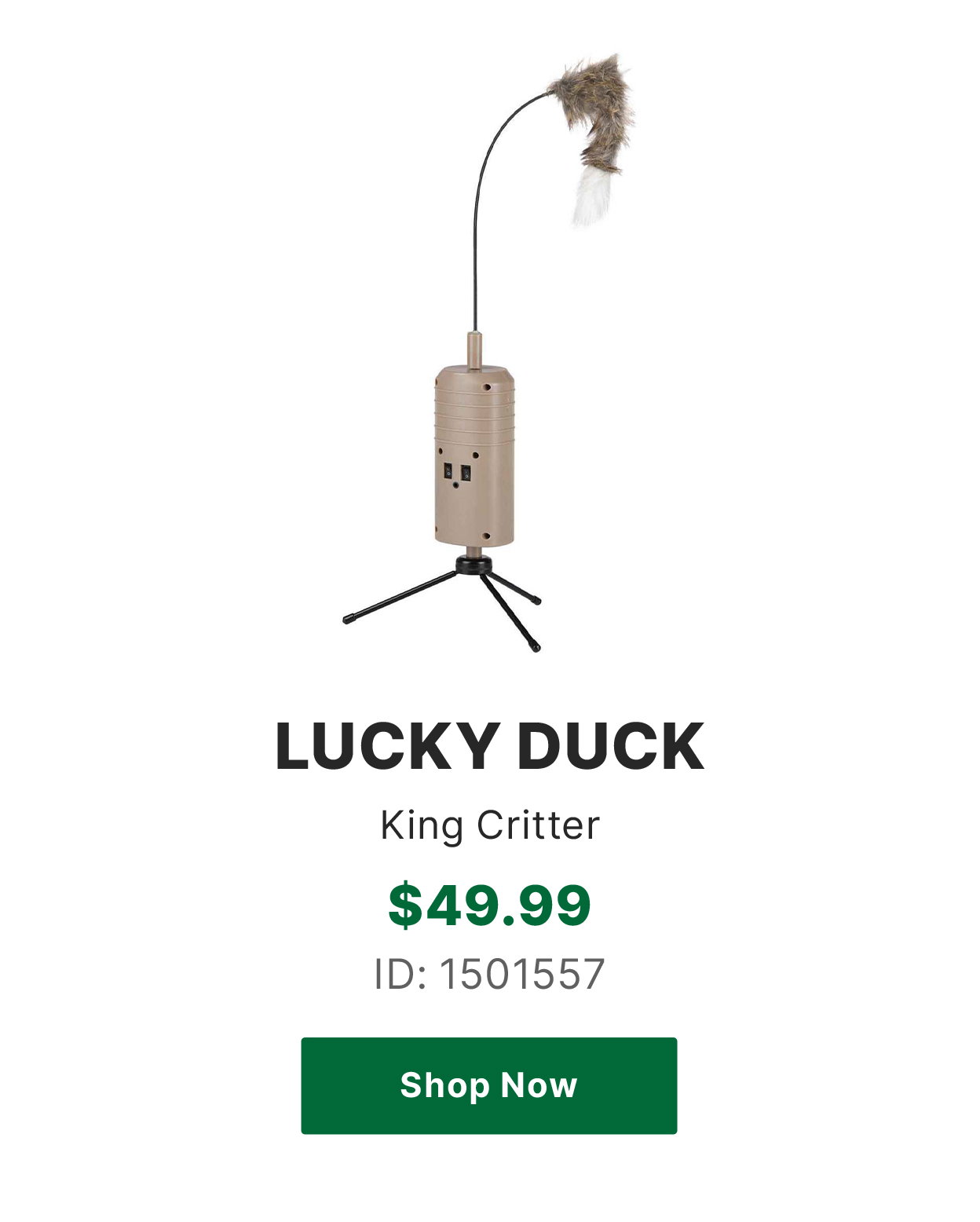 Lucky Duck King Critter