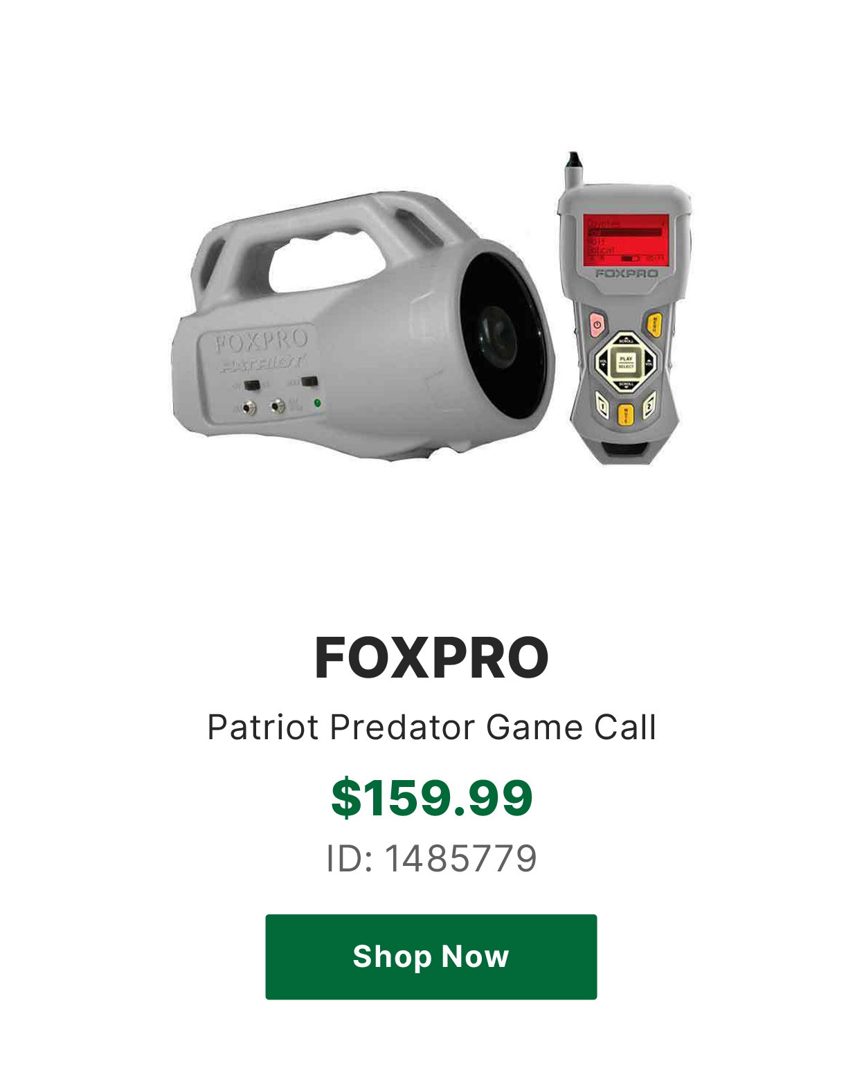 FoxPro Patriot Predator Game Call