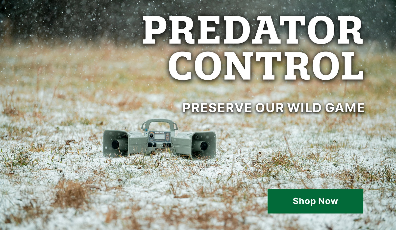 Predator Control - Preserve our wild game