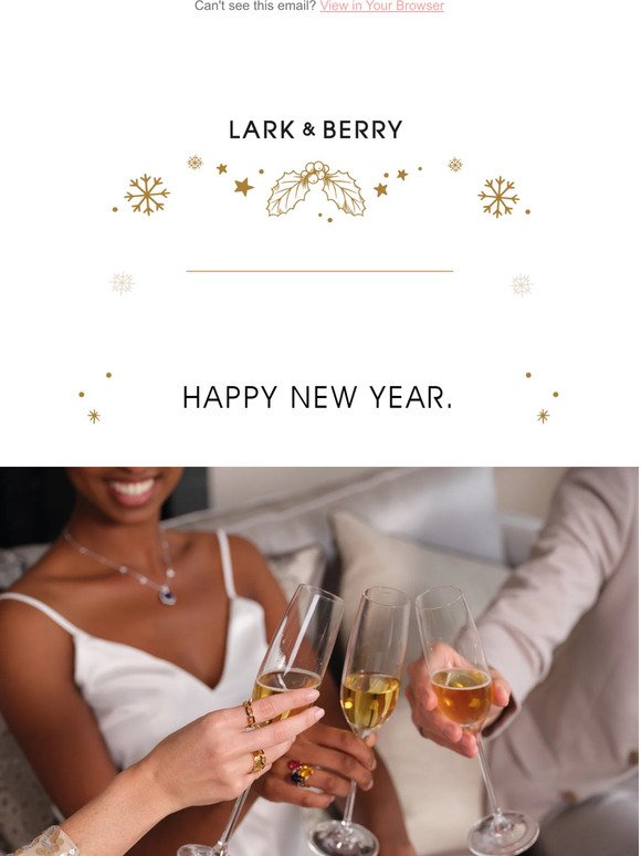 Happy New Year from Lark & Berry 🎉