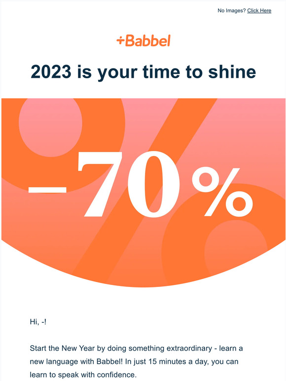 babbel it 2023 is your time to shine 🌟 Milled