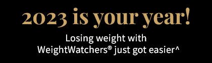 Start your year off well with WeightWatchers