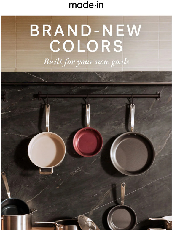 Made In: New Non Stick Colors for the New Year | Milled