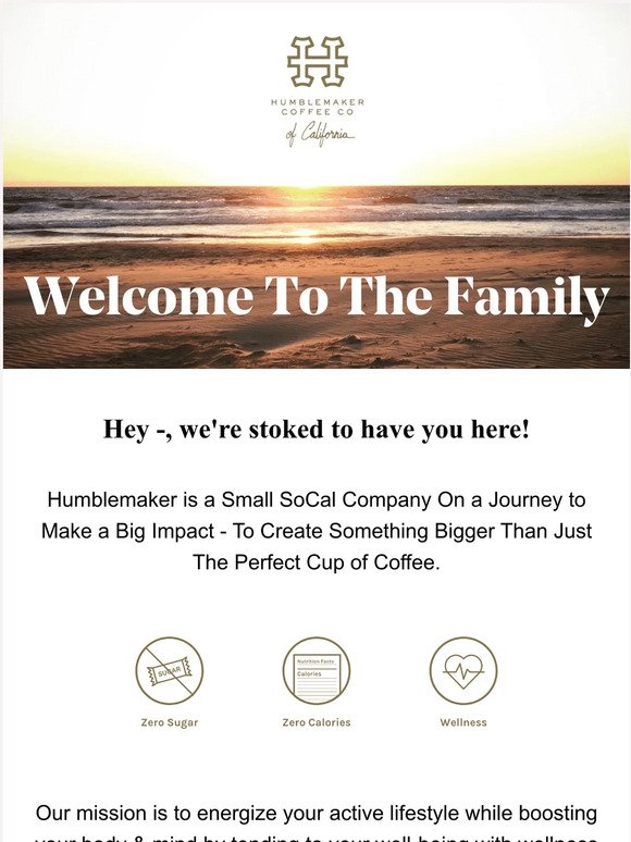 Welcome to Humblemaker Coffee, —!