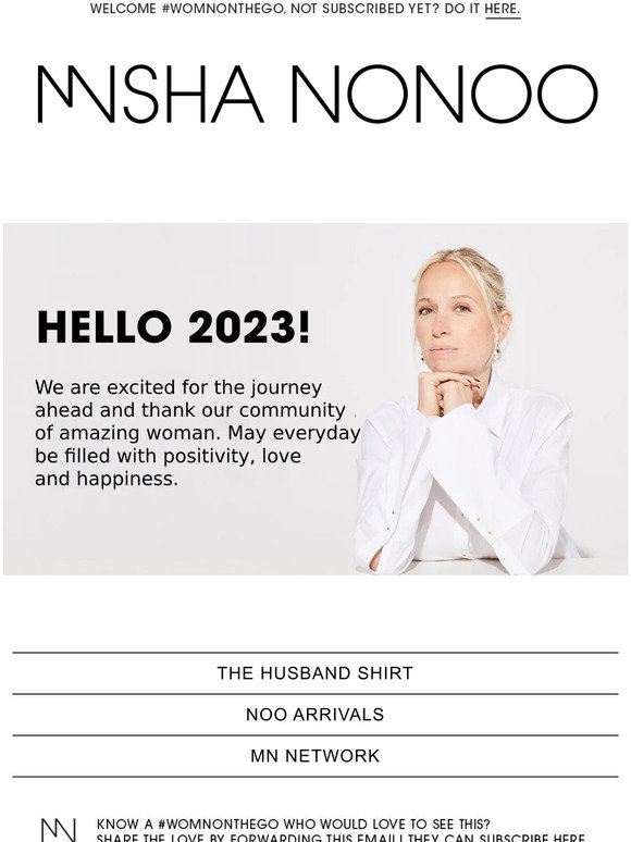 Celebrate the New Year with Misha Nonoo: Fresh Looks for 2023