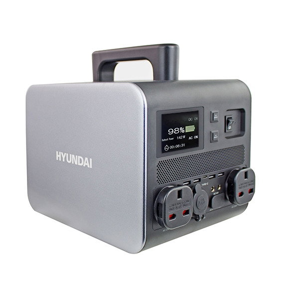 Hyundai 1000W / 1kW Portable Power Station | HPS-600