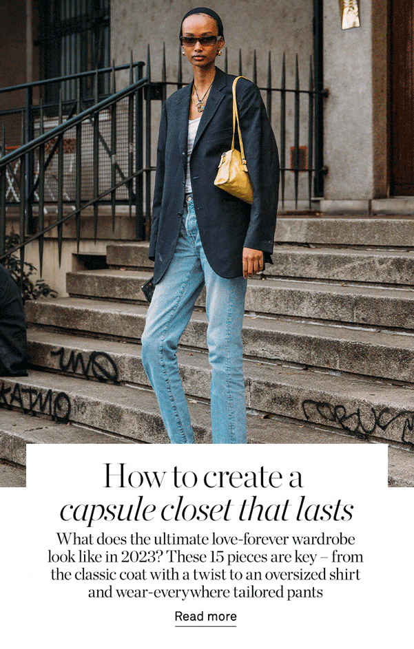 NetAPorter Your ultimate 2023 capsule closet guide Milled