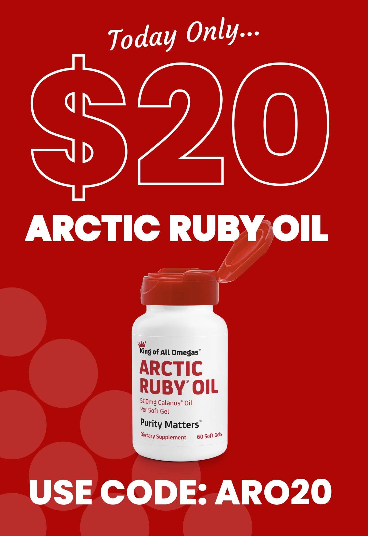 IMMUNOCORP 20 Arctic Ruby Oil extended for New years Day! Milled
