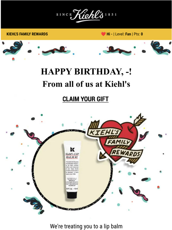 Kiehl's 💧 Quench Your Skin’s Thirst with Squalane! Milled