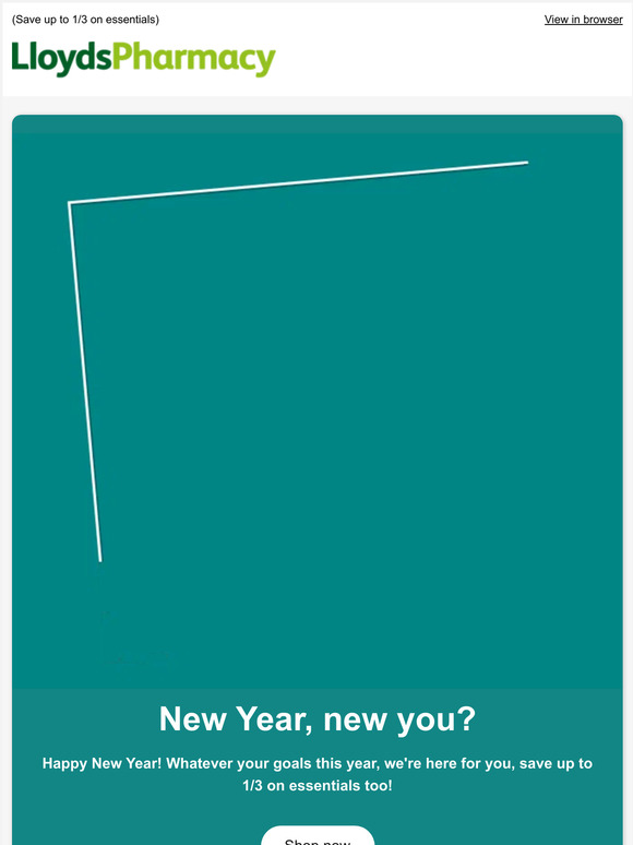 Lloyds Pharmacy Online Doctor Happy New Year! Let's start 2023 right