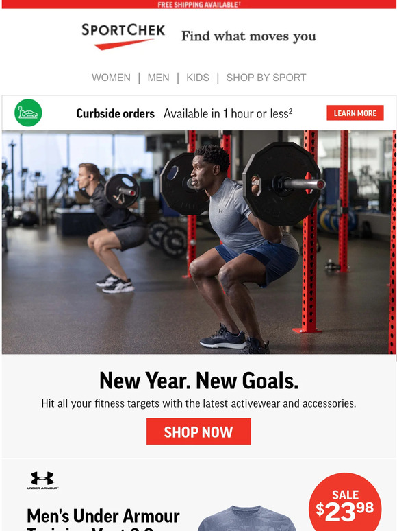 SportChek New Year. New Goals. Milled
