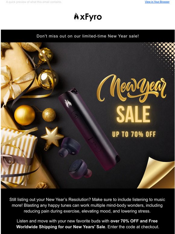 Save big on your new year resolutions with our sale!