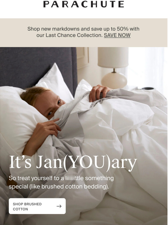 Parachute Reasons To Treat Yourself Milled