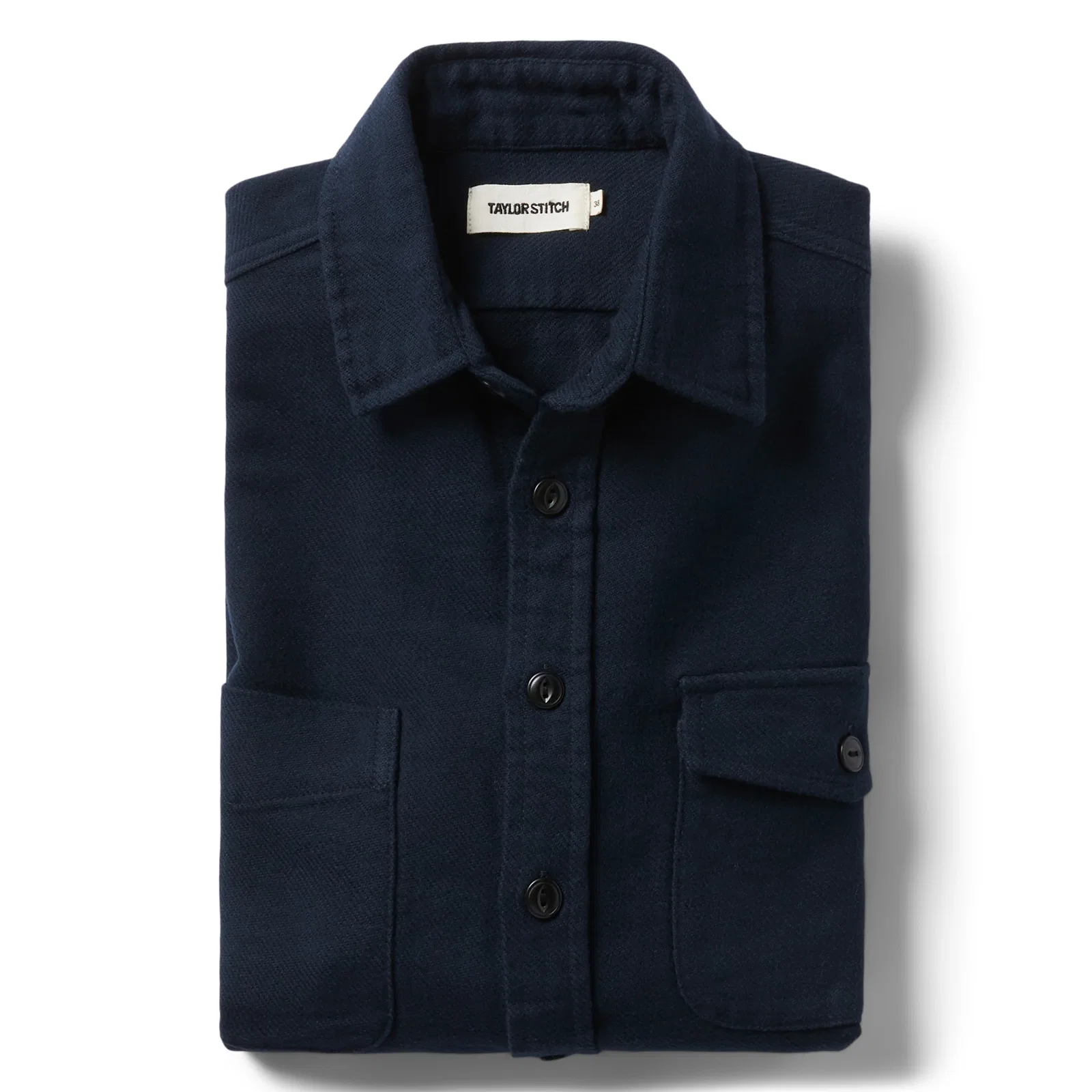 Image of The Crater Shirt in Navy Twill