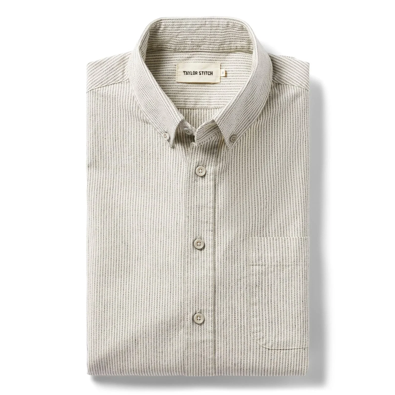 Image of The Jack in Coal Jaspe University Stripe Oxford