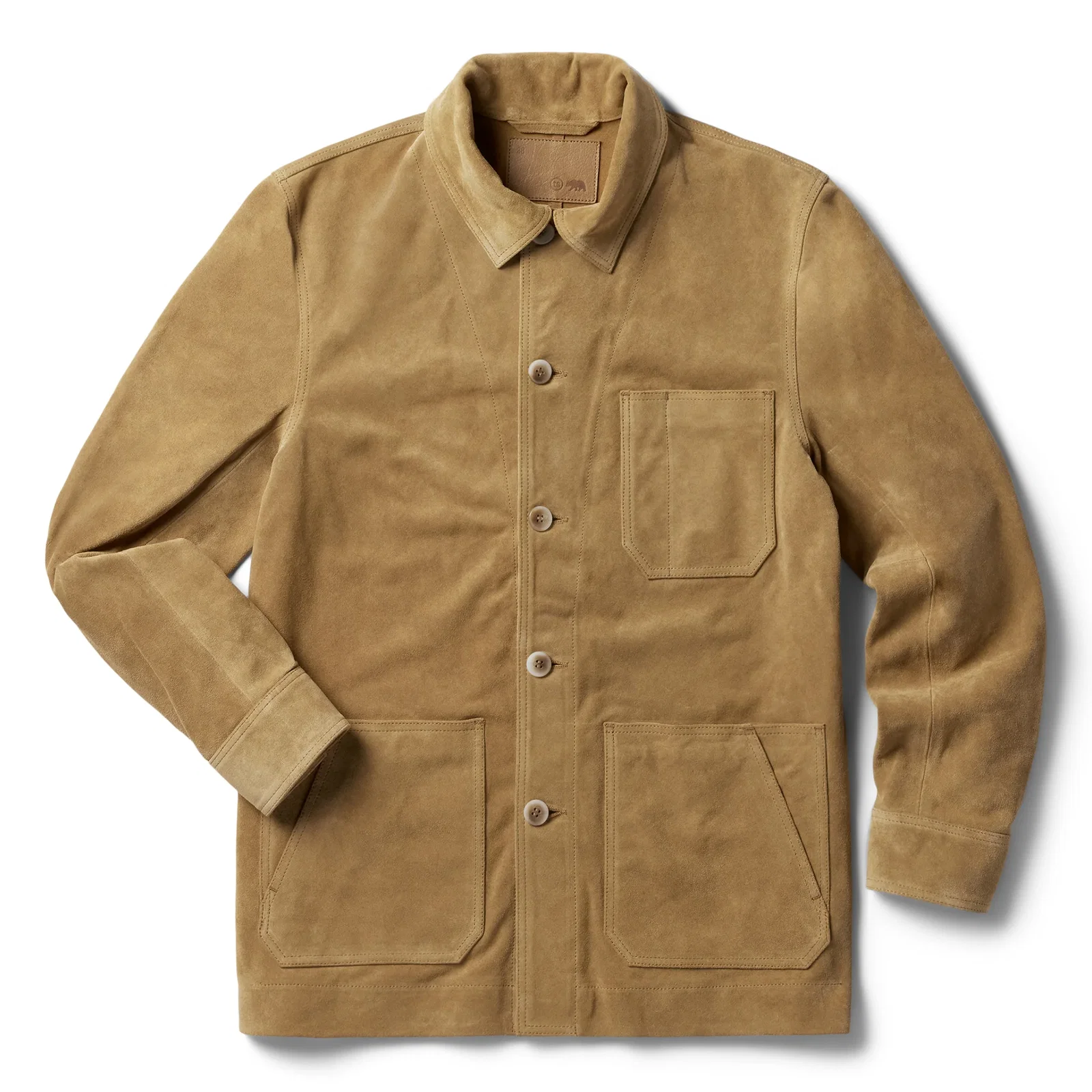 Image of The Ojai Jacket in Cognac Suede