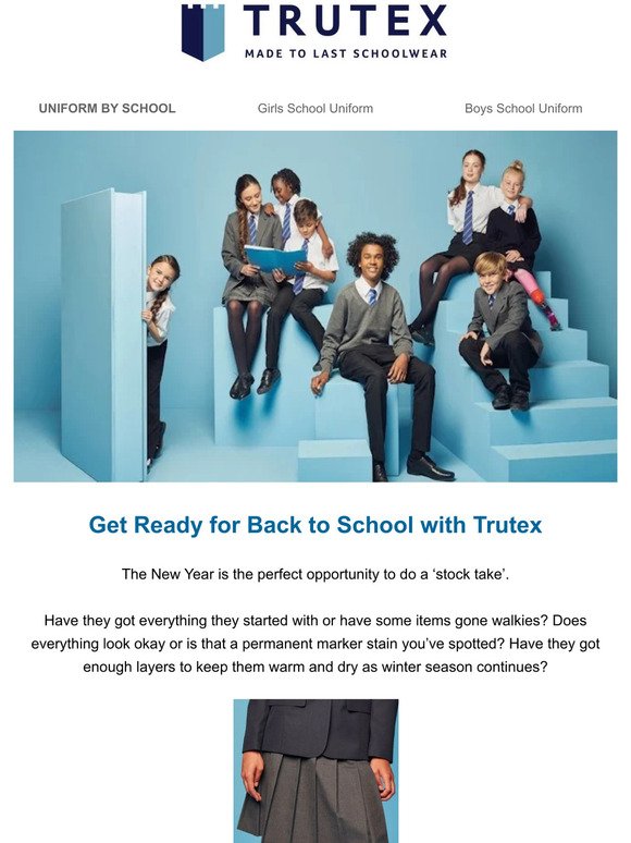 Get Ready for Back to School with Trutex!