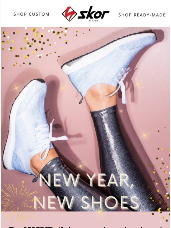 Start The Year Off On The Right Foot! 👟