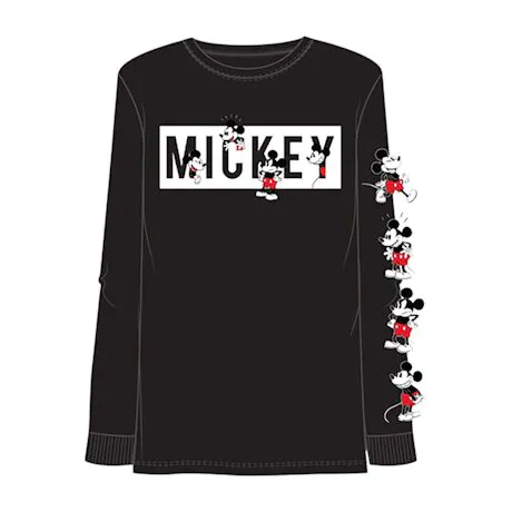 Many Mickeys Long-Sleeve T-Shirt