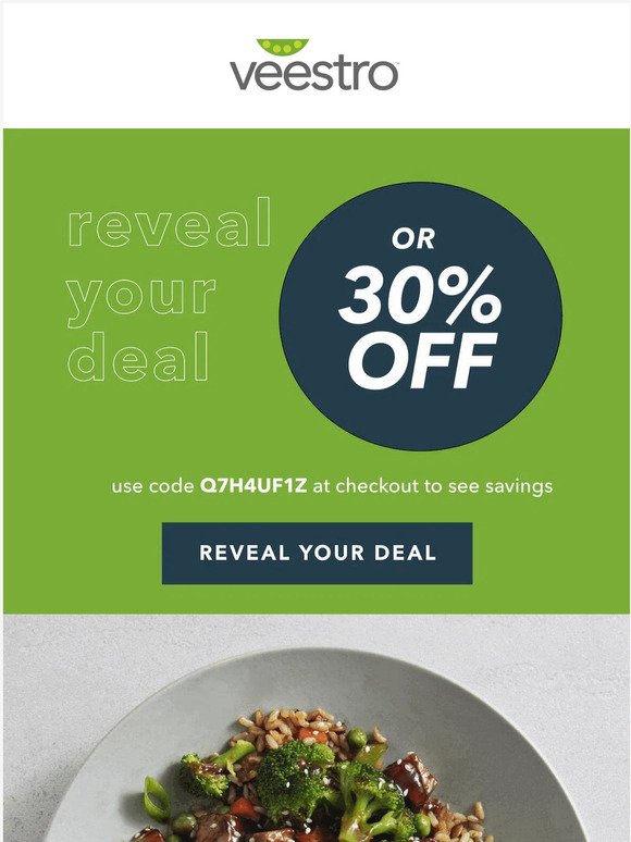 Up to 30% OFF | Start 2023 with healthy meals 🌱✨